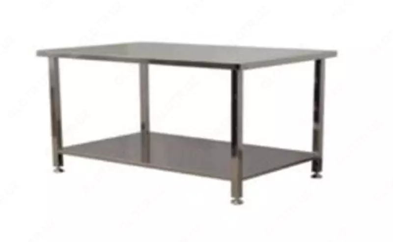  Производственный стол из нержавейки  островной 1300*700 - 