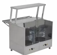 Мармит первых блюд 2-х конфорочный 1100 х 700 х 1350 мм