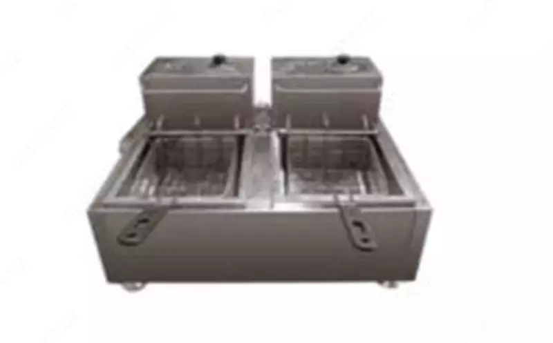 Электрическая плита для фритюра (2 секция)