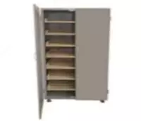 Шкаф металлический крашенный 800х400х1600