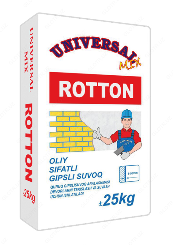 Штукатурка гипсовая РОТТОН