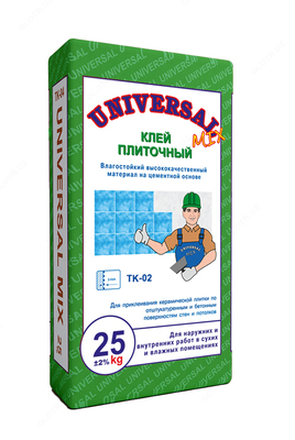 Кафельный клей TK-02