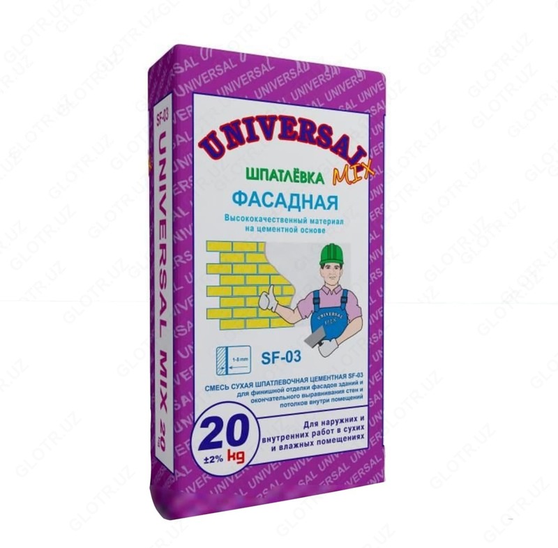 Шпатлёвка фасадная SF-03