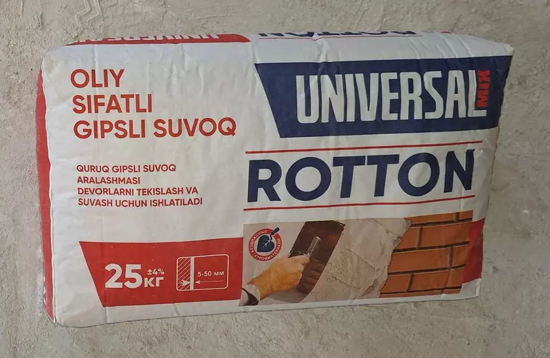 Штукатурка гипсовая РОТТОН