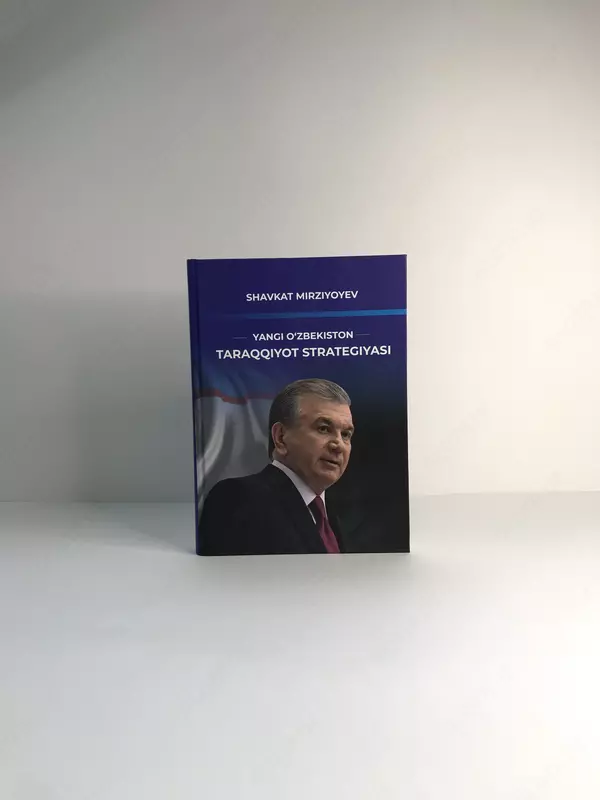  Shavkat Mirziyoyev “Yangi O‘zbekiston taraqqiyot strategiyasi” kitobi (lotin tilida) - 