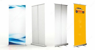 Изготовление мобильных баннеров ROLL UP ЭКОНОМ - 450 000 so'm