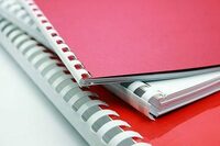 Брошюровка дипломной  курсовой  реферата на пружину