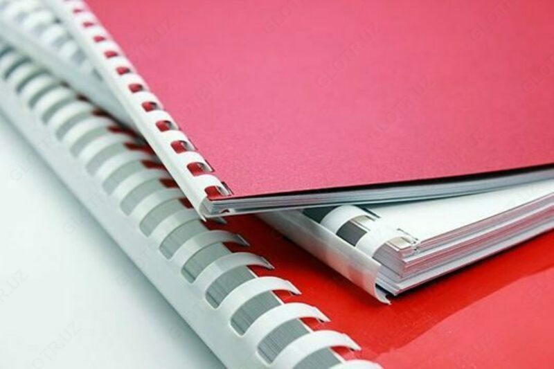 Брошюровка дипломной  курсовой  реферата на пружину