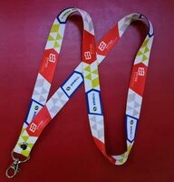  Ланъярды (ленты  шнурки) для бейджей с логотипом - 