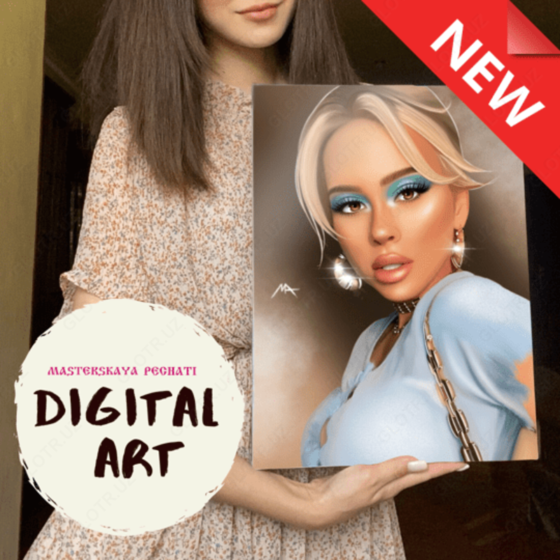 Цифровой портрет Digital Art