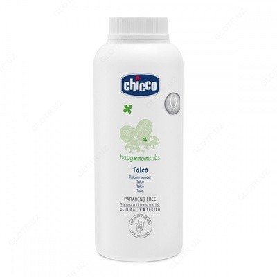 Детская присыпка-тальк CHICCO TALCUM POWDER 150 GR BABY MOMENTS.