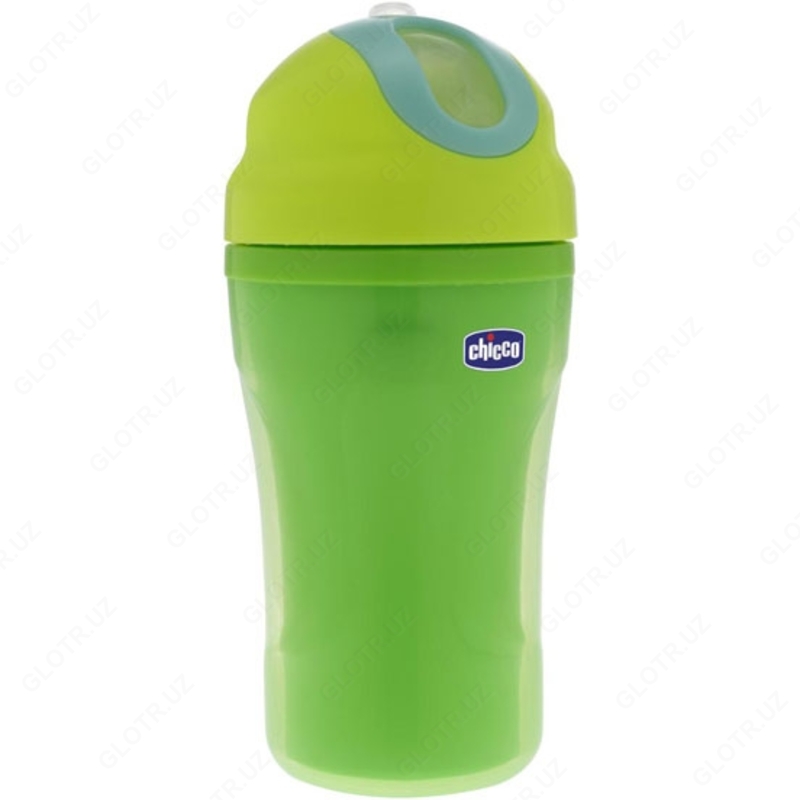 БАНОЧКА ДЛЯ ПИТЬЯ CHICCO INSULATED CUP 18M+ GREEN