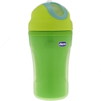 БАНОЧКА ДЛЯ ПИТЬЯ CHICCO INSULATED CUP 18M+ GREEN