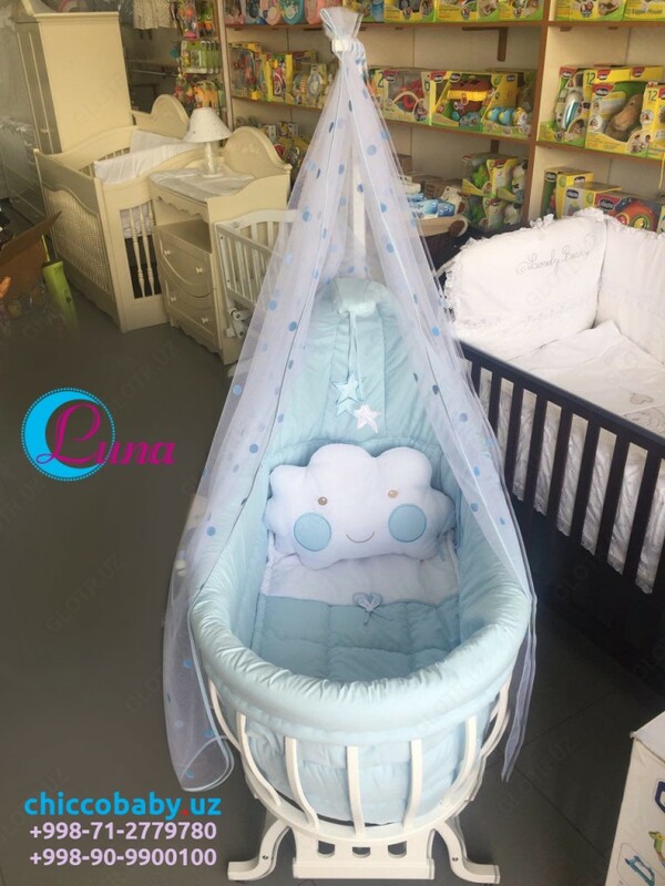 TAHTEREVALLI "LUNA" belanchak chaqaloq beshigi (Turkiya)