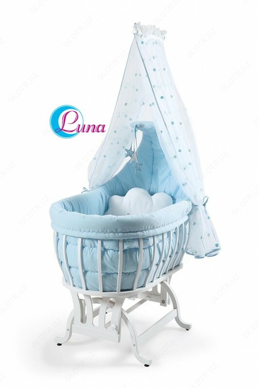 TAHTEREVALLI "LUNA" belanchak chaqaloq beshigi (Turkiya)