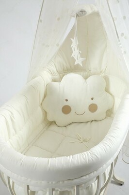 Качающаяся детская колыбель-люлька от TAHTEREVALLI (Турция) - "LUNA"