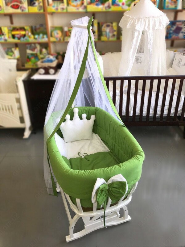 Качающаяся детская колыбель-люлька от TAHTEREVALLI (Турция) - "CULLE"