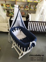 Качающаяся детская колыбель-люлька от TAHTEREVALLI (Турция) - "CULLE" Оптом и розница