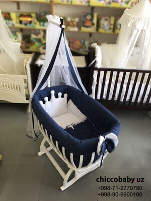 Качающаяся детская колыбель-люлька от TAHTEREVALLI (Турция) - "CULLE"