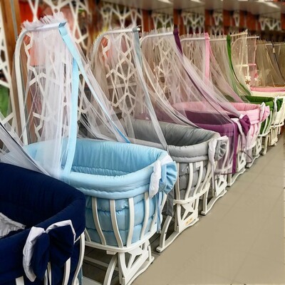 Качающаяся детская колыбель-люлька "CULLE" от TAHTEREVALLI (Турция)