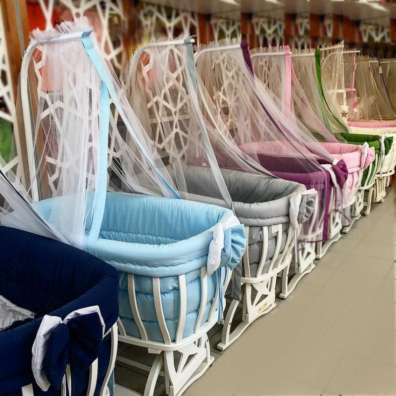 Качающаяся детская колыбель-люлька "CULLE" от TAHTEREVALLI (Турция)