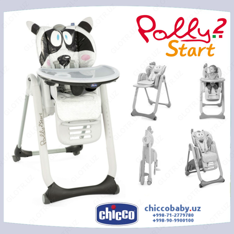 Стульчик для кормления Chicco Polly 2 Start