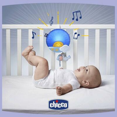 Музыкальная панель на кроватку Chicco "Sunset" для мальчиков и девочек