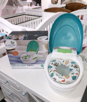  Potty-by-Step Potty Summer Infant-ning 3-in-1 qozoni. - 