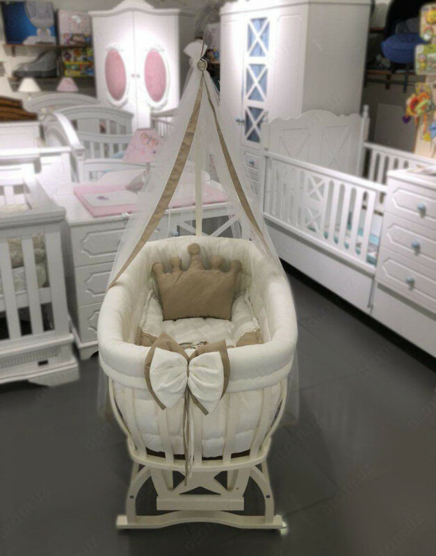 Качающаяся детская колыбель-люлька от TAHTEREVALLI (Турция) - "CULLE"