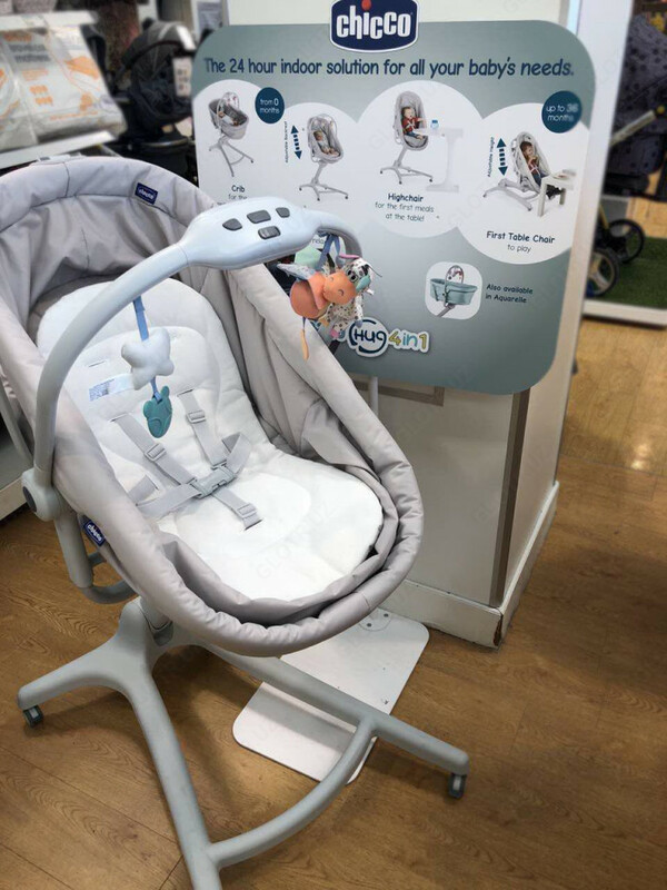  Chicco BABY Hug AIR 4-in-1 baland beshik CHICCOBABY.UZ