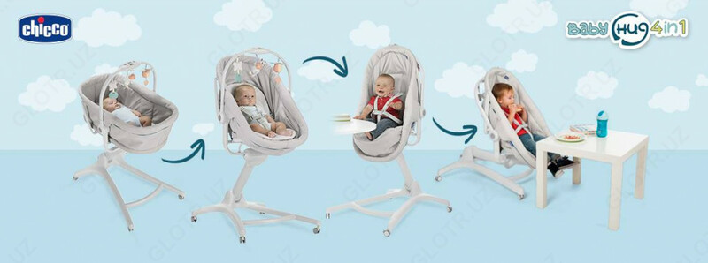  Chicco BABY Hug AIR 4-in-1 baland beshik Ulgurji va chakana