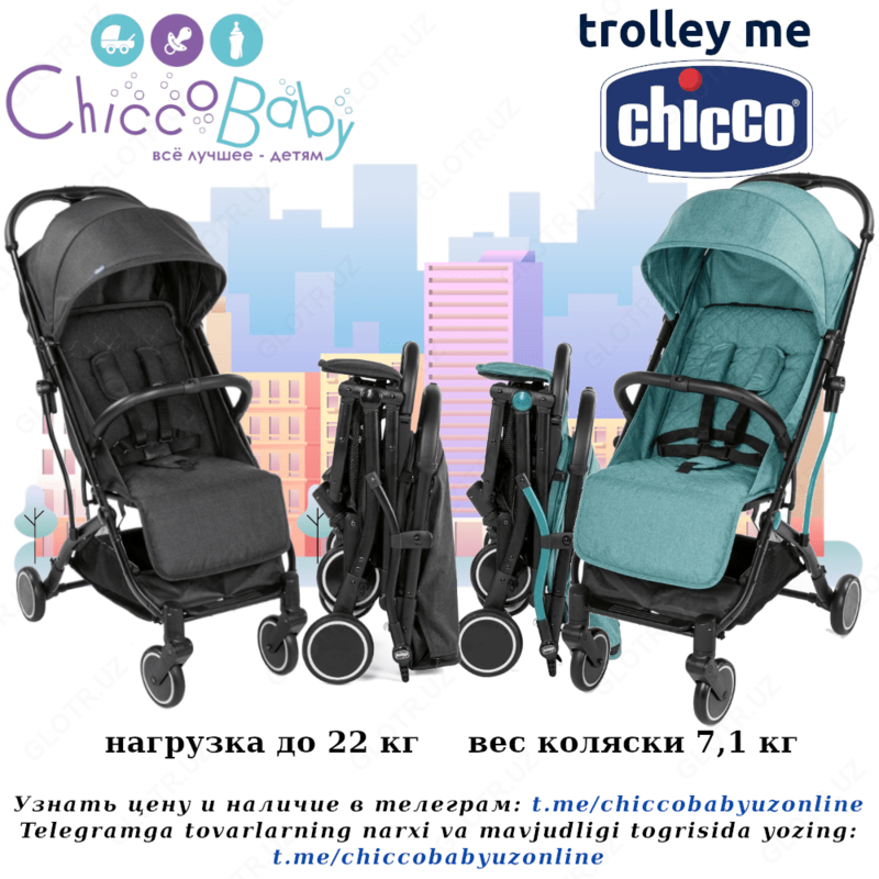 Прогулочная коляска Chicco Trolley Me