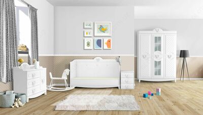 Кровать-трансформер для новорожденных "Spotty" от Almila (Турция)