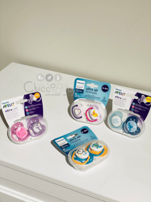 AVENT Пустышка серии Ultra Soft 6-18 мес.