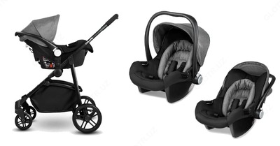 Детская коляска Jikel Baby Cruise Travel System с автолюлькой переноской 2в1 (от 0 до 3 лет)