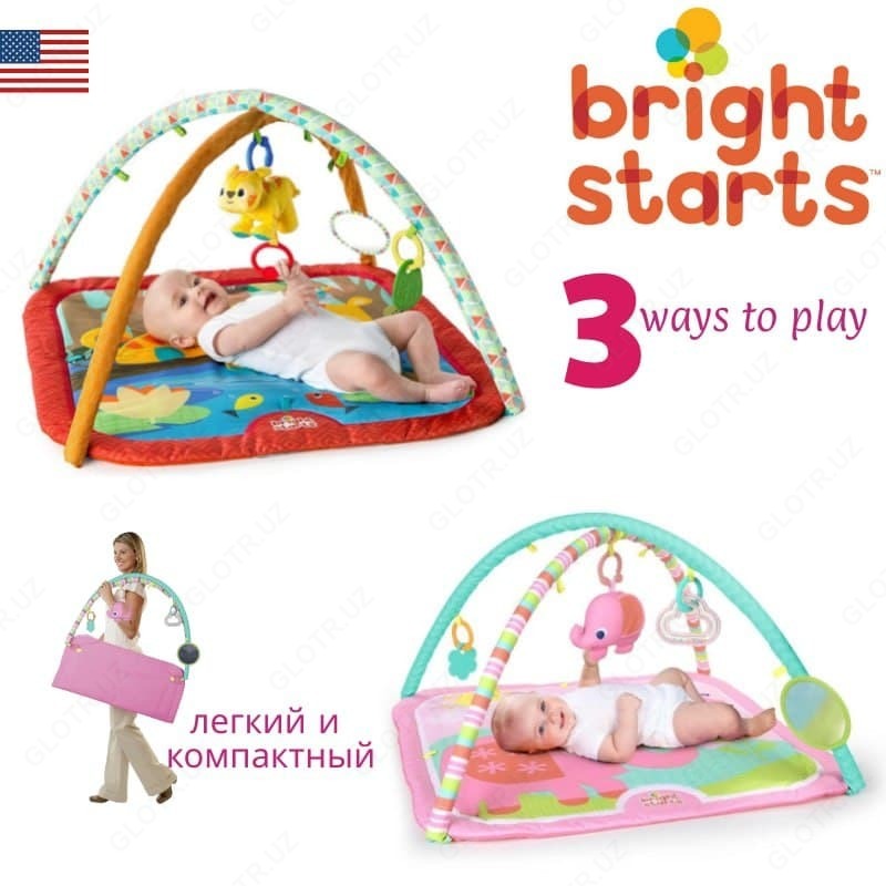 Развивающий коврик Bright Starts Джунгли