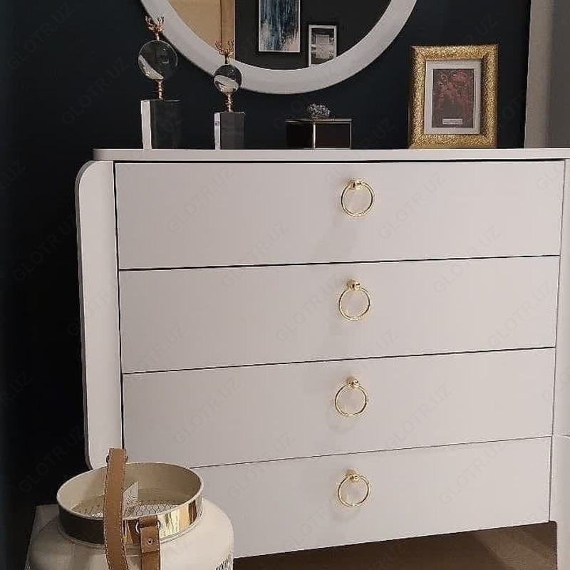 Almila "ELEGANT WHITE" o'smirlar mebellari to'plami, Turkiya