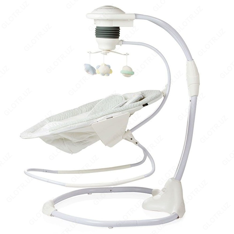 Шезлонг музыкальные качельки Minos французского бренда JIKEL 2 в 1