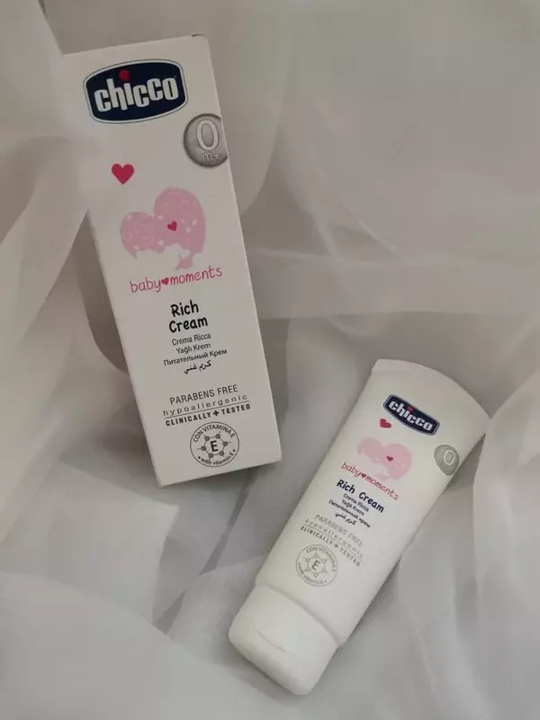 Chicco Baby Moments bolalar oziqlantiruvchi kremi 100 ml