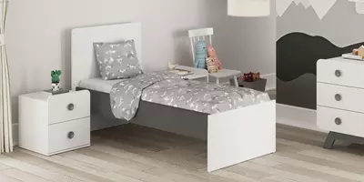 Мебель для новорождённых "BABY CUTE" (серая) Турция