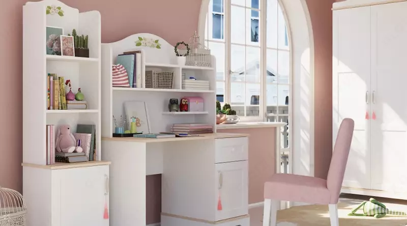 Коллекция мебели для подростка девочки 🌸 "BIANKA" от Almila (Турция)