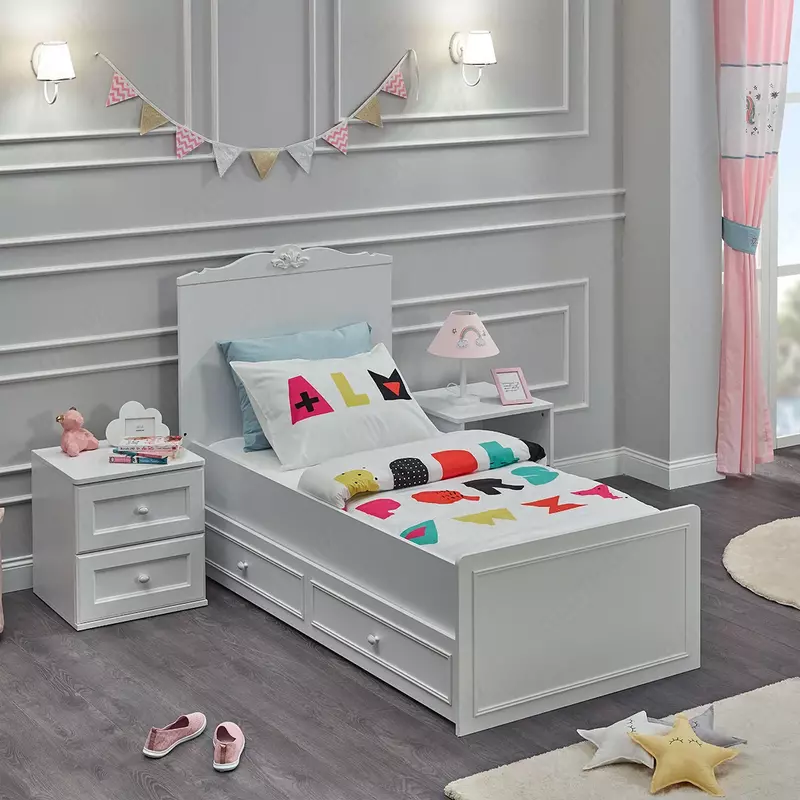 Детская кроватка трансформер из коллекции LORA от Almila (Турция)