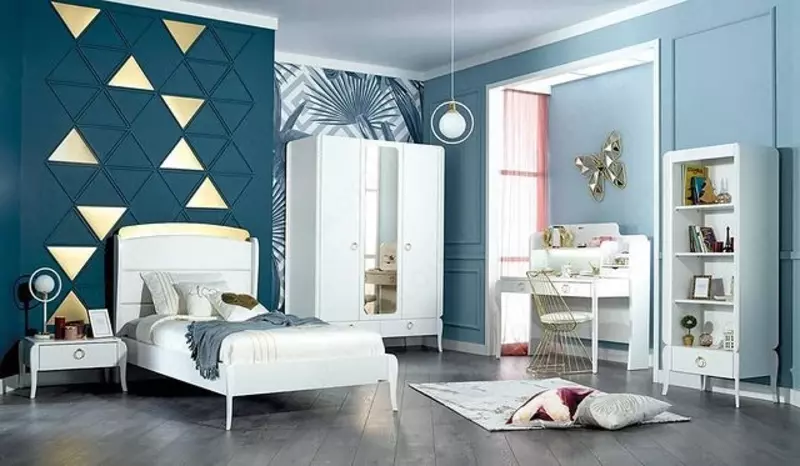 Almila "ELEGANT WHITE" o'smirlar mebellari to'plami, Turkiya