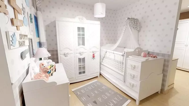 Комплект мебели для новорожденных "Spotty" от Almila (Турция)