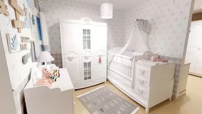 Комплект мебели для новорожденных "Spotty" от Almila (Турция)