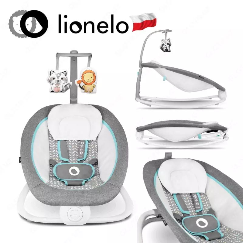 PASCAL - шезлонг-качалка от от Lionelo 🇵🇱