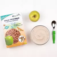 Каша ГРЕЧНЕВАЯ С ЯБЛОКОМ молочная