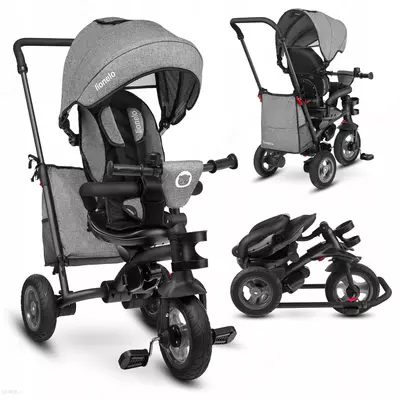 СКЛАДНОЙ Трёхколёсный велосипед LO-Tris 2 в 1 от Lionelo (Польша)