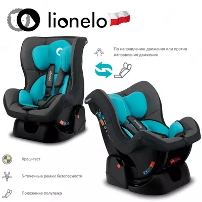 Liam bolalar avtomobil o'rindig'i (0-18 kg) 0+ (Polsha)