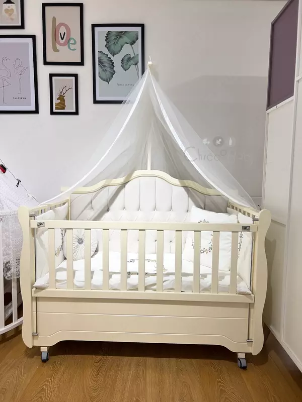 Качающаяся роскошная кроватка Paris (Турция)